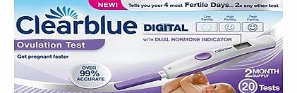 Clearblue Digital Ovulation Test with Dual