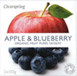 Organic Apple and Blueberry Puree