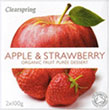 Organic Apple and Strawberry Puree