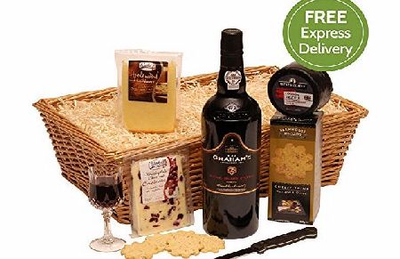 Port amp; Cheese Gift Hamper - The Perfect Christmas Hamper With Free UK Express Delivery