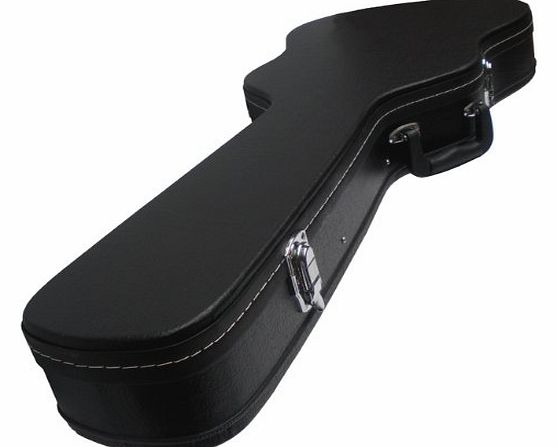 HARDCASE ELECTRIC GUITAR HARD CASE LES PAUL SHAPE FULLY PADDED AND LINED - SPECIAL OFFER