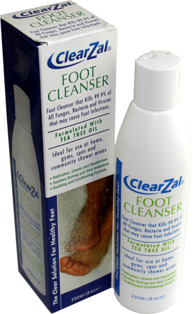 Clearzal Foot Cleanser 232ml