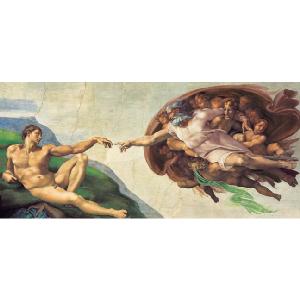 Michelangelo The Creation Of Man 1000 Piece Jigsaw Puzzle