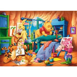 Clementoni Winnie The Pooh The Artists 40 Piece Floor Puzzle