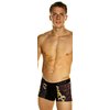 Clever Moda skull and roses boxer brief