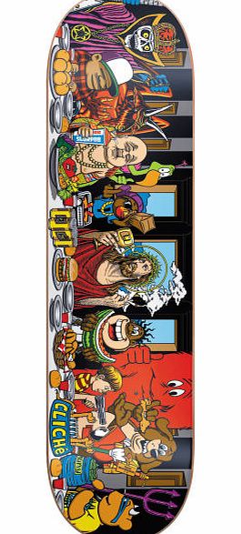 Cliche Last Supper Skateboard Deck - 8 inch