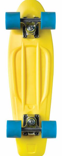 Trocadero Plastic Cruiser Yellow/Cyan -