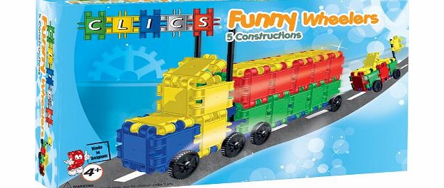 Clics Adventure Funny Wheelers Set