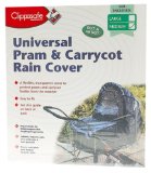 Clippasafe Universal Pram and Carrycot Rain Cover (Medium)