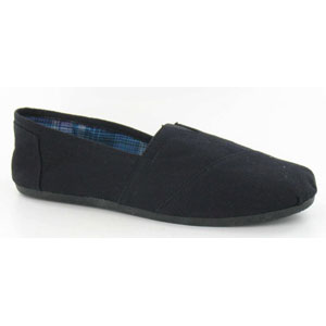 Cloggs Mens Basic Slip-On - Black