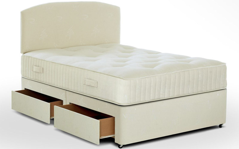 Cloud 9 Apollo Divan Bed With 4 Free Drawers and Madrid