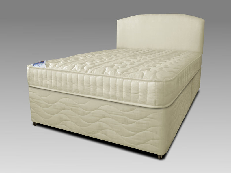 Super Comfort Divan Bed, Small Double, 2 Drawers