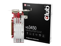 Club 3D HD 3450 - graphics adapter - Radeon HD 3450 - 256 MB