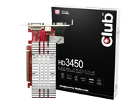 CLUB 3D HD 3450 Passive Graphics Card