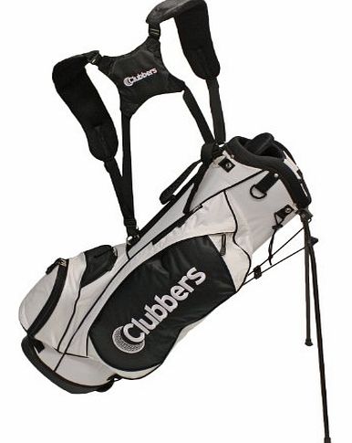 Clubbers White Lightweight Golf Carry/Stand Bag Dual Strap Par 3/Pitch Putt