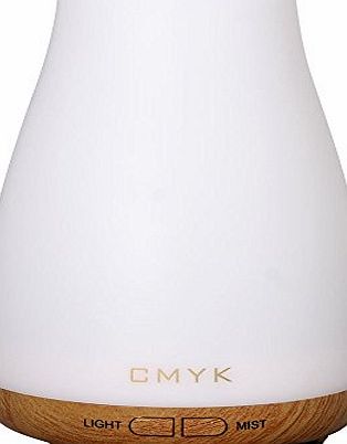 CMYK Aroma Diffuser 100ml Colorful Ultrasonic Humidifier Aroma Diffuser / Aromatherapy Essential oil Diffuser Cool Mist Humidifier for Home, Yoga, Office, Spa, Bedroom, Baby Room