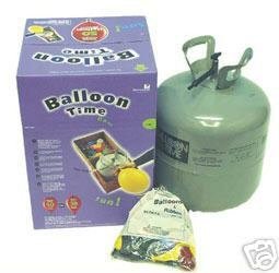 CN_ICE Helium Gas for 50 Balloons - Disposable Cylinder & Balloons