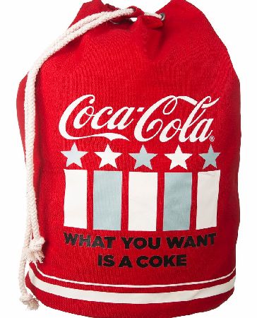 Coca-Cola Americana Canvas Duffle Bag