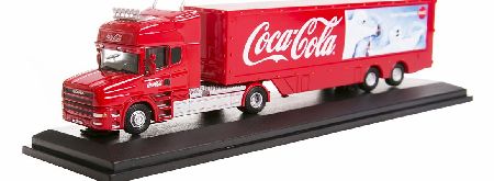 Coca-Cola Christmas Polar Bear Truck 1:76 Scale