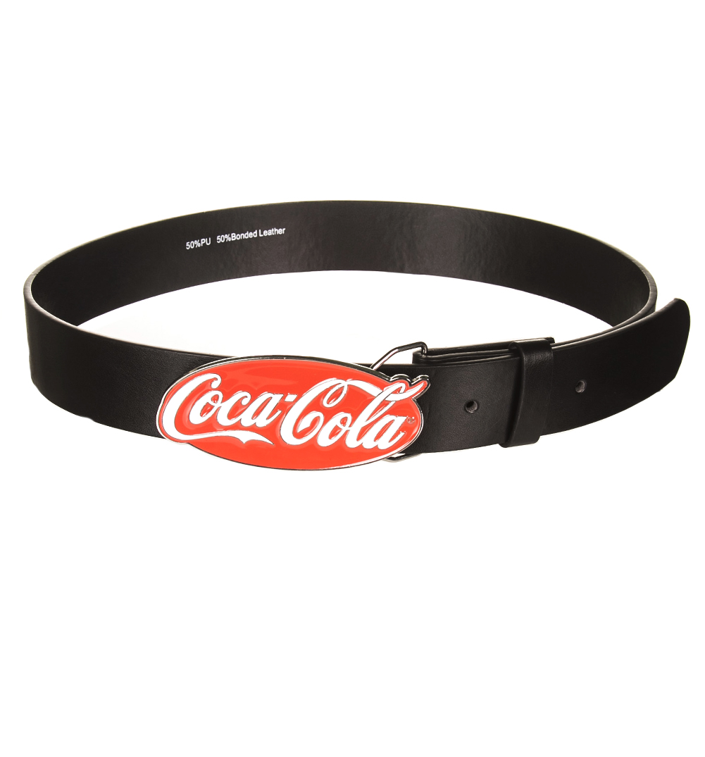 Coca-Cola Logo PU Belt