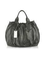 Coccinelle Ginger - Large Double Handle Ruffle Leather Bag