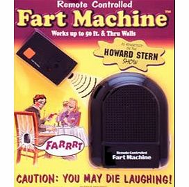 Radio Controlled Fart Machine