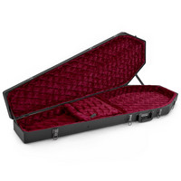 Coffin Case B-195 Universal Bass Guitar Case Red