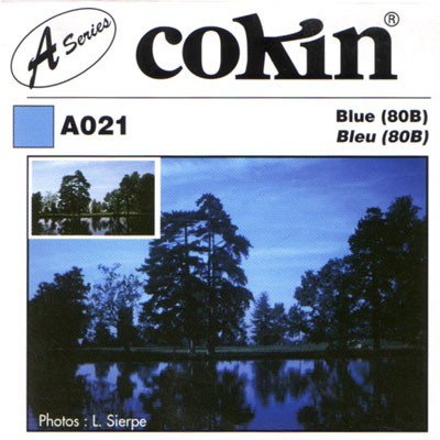Cokin A021 Blue 80B Filter