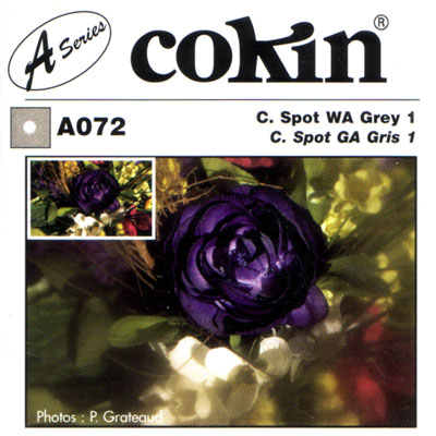 Cokin A072 Centre Spot WA Grey 1 Filter