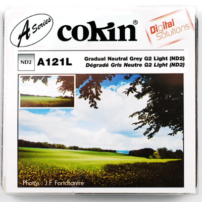 cokin A121L Gradual Grey G2 Light (ND2) Filter