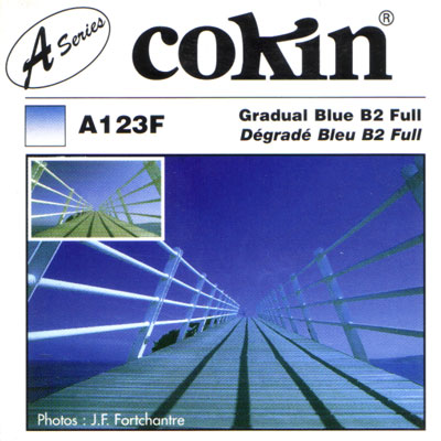 cokin A123F Gradual Blue B2 Full Filter