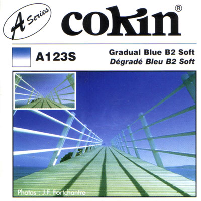 cokin A123S Gradual Blue B2 Soft Filter