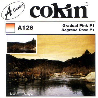 cokin A128 Gradual Pink P1 Filter