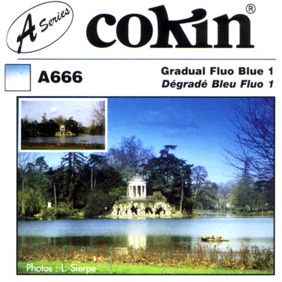 Cokin A666 Gradual Fluorescent Blue 1 Filter