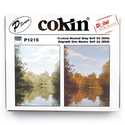 Cokin P121S Gradual Grey G2 Soft (ND8) Filter