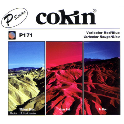 Cokin P171 Varicolour Red/Blue Filter