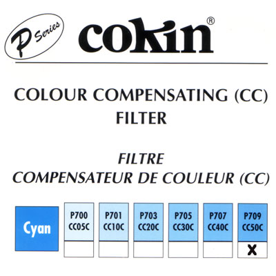 Cokin P709 Cyan CC50 Filter