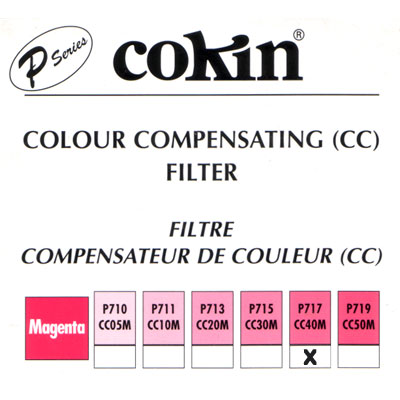 Cokin P717 Magenta CC40 Filter