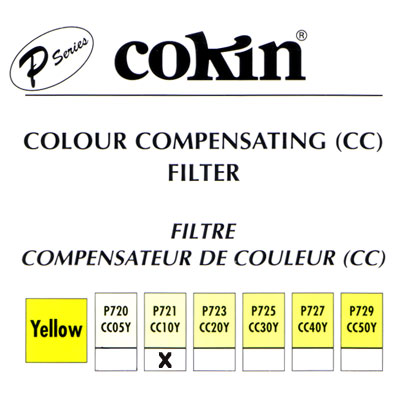 Cokin P721 Yellow CC10 Filter