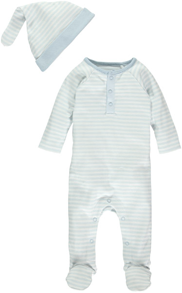 Coleen Cool Candy By Coleen Stripe Onesie and Hat