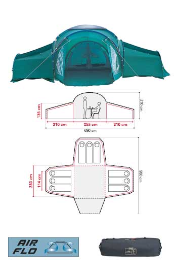 COLEMAN Quadspace Tent