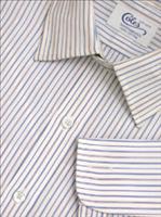 Coles Mens Handmade Tramline Dress Shirt