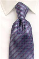 Coles Navy / Lilac Dice Pure Silk Tie