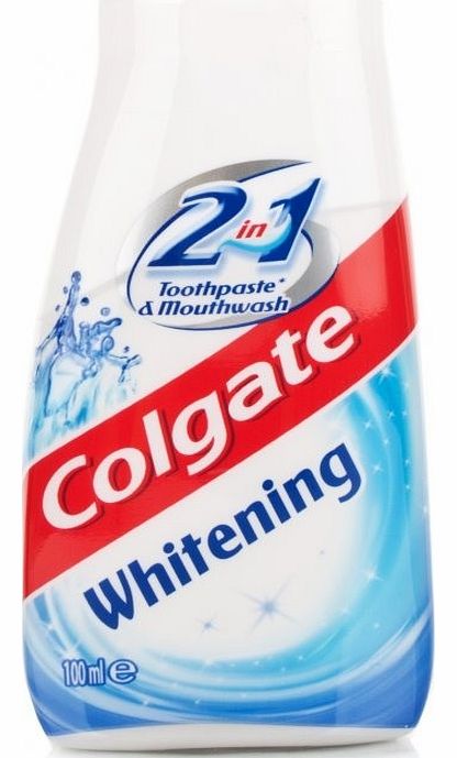 2 in 1 Whitening Toothpaste & Mouthwash