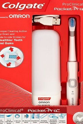 Colgate ProClincal Pocket Pro USB Rechargable Electric Toothbrush