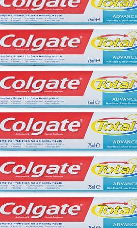 Colgate Total Advanced Toothpaste 6 Pack