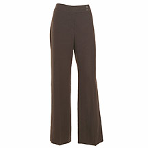 Brown linen rich trousers