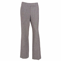 Grey textured trousers