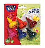 Color and Co - 6 baby crayons