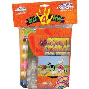 Colorific Kits 4 Kids Farmyard Magnet Making